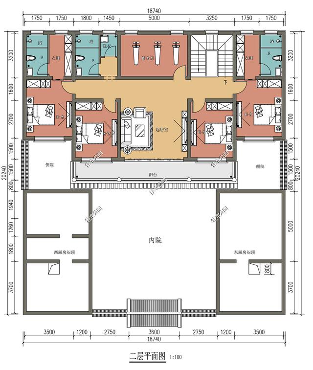 有一处18*30米的宅基地，想盖中式一层四合院，该怎么设计？