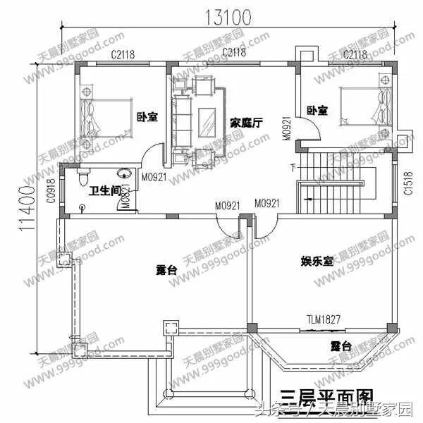 自建房，怎么设计一栋三层的农村别墅？